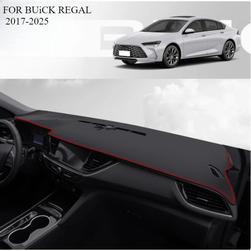 

FOR BUiCK REGAL 2017-2025 Car Dash Mat Dashmat Dashboard Mat Cover Sun Shade Dash Board Cover Carpet Accessories