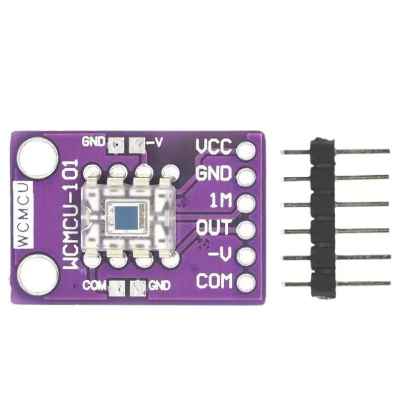 OPT101 Light Analog Light Intensity Sensor Module Single Chip Photoelectric Diode 14KHz WCMCU-101 CJMCU-101