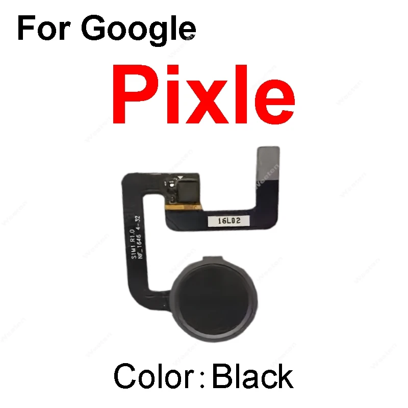 Weeten fingerprint scan Flex Cable use For Google Pixel XL Pixel 2 Pixel 2 XL Fingerprint Touch Sensor Flex Cable Repair Parts