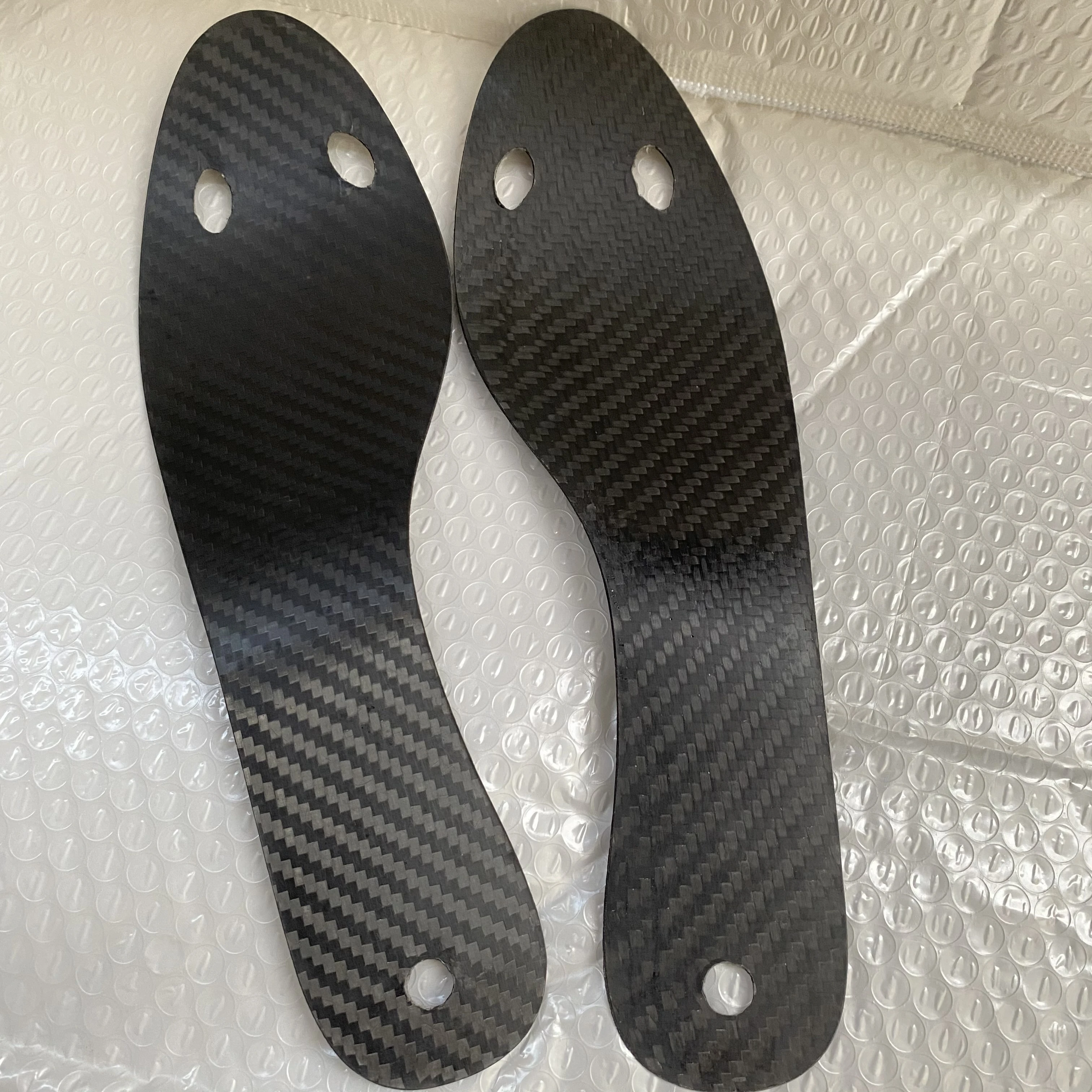 1Pair Carbon Fiber Insole-Full Foot Palm Carbon Plate Strong Boost Insole 35° for Running Arch Support Sports Enhanced Anti Tors