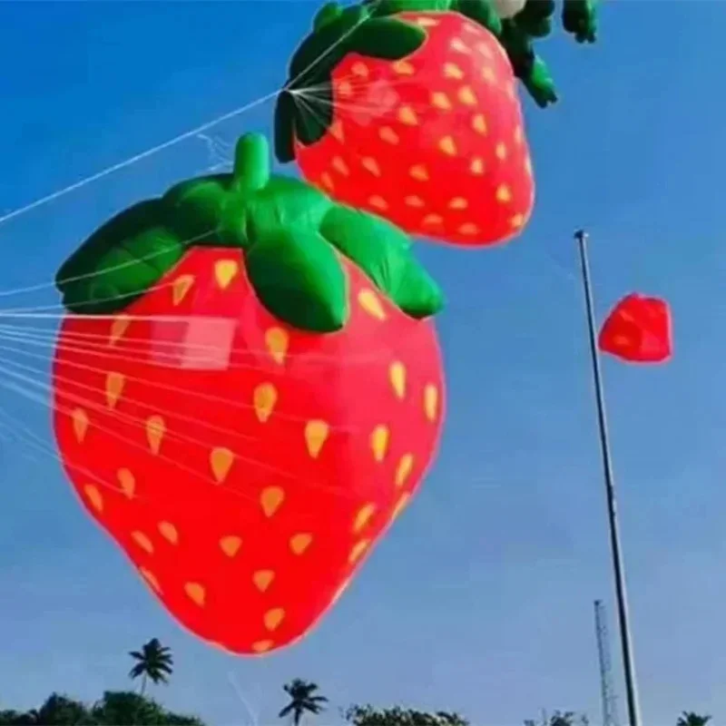 Free shipping strawberry kite wind pointer kites for adults outdoor toys Kite flying inflatable toys cometas de viento papalote