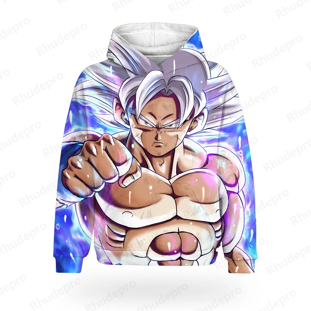 

Men Clothing Long Sleeve Dragon Ball Hoodie Oversized Men's Shirt Streetwear New Tops Hip Hop Goku Fashion Vegeta Y2k