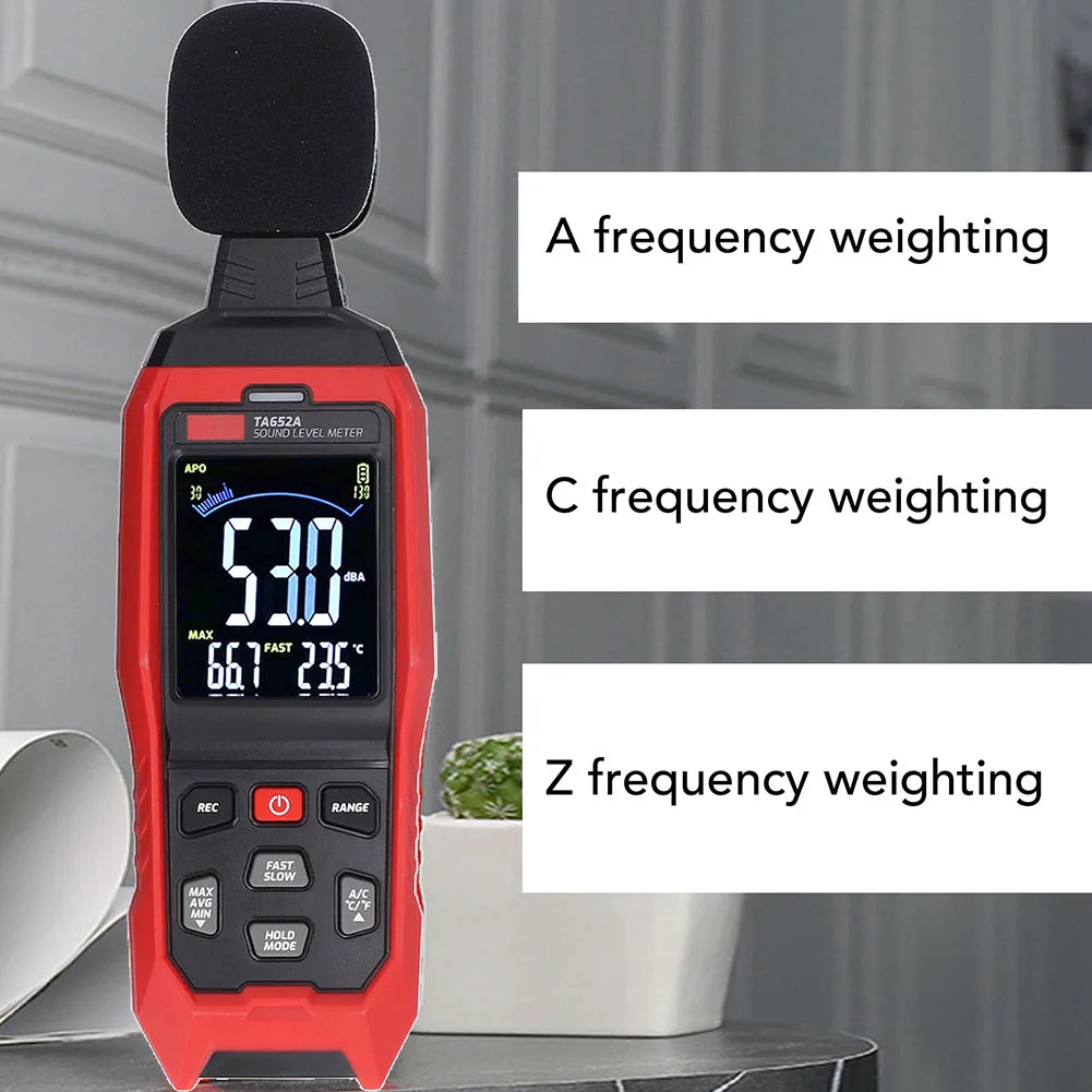 

Портативный акустический анализатор TA652A для регистрации уровней звука, идентификации источников шума и изучения фоновых показателей окружающей среды