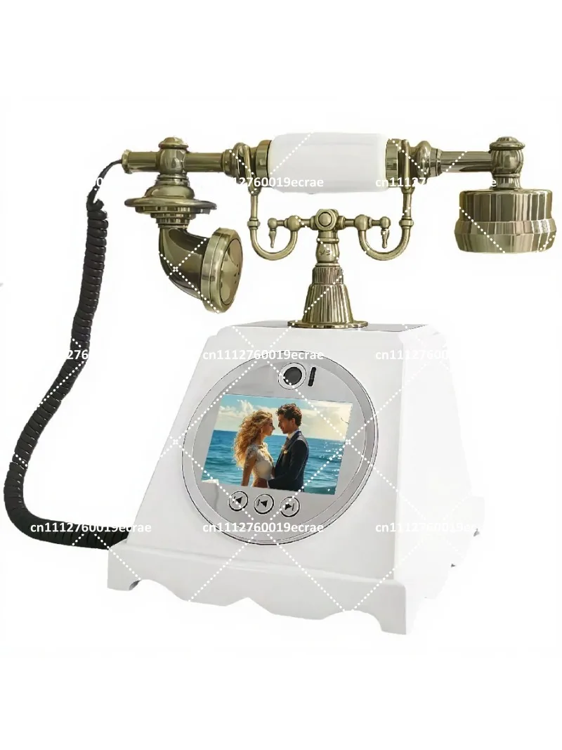 128GB Wedding Guestbook Phone with 2K Video for Banquet Sign-in & Blessings