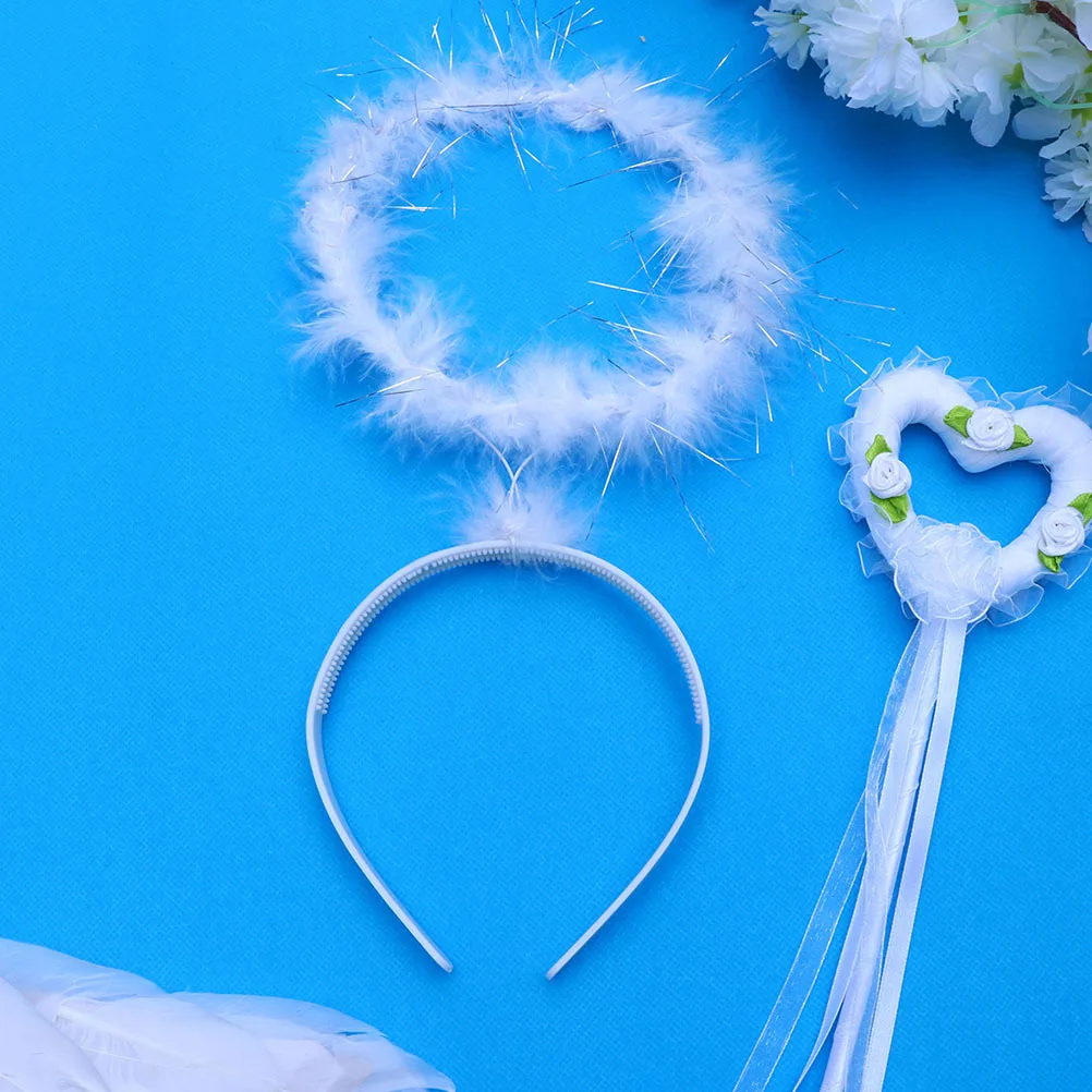 دعامة أزياء حفلات Angel Wings بتصميم أنيق للارتداء اليومي والمناسبات، بدلة أداء للأطفال