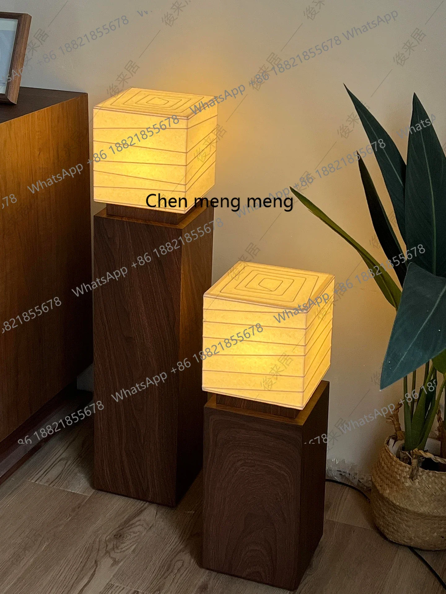 A139 Floor lamp: medieval wabi-sabi style hotel lobby, bedroom, study, tea room
