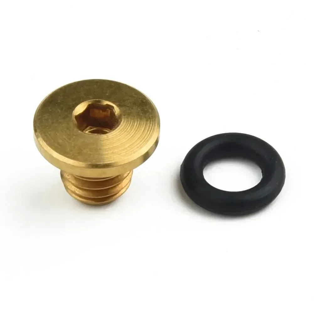 Bike Bicycle Bleed TitaniumScrew & O-Ring For-Shimano XT SLX Zee Deore & LX Oil Filling Hole Screw Accessories