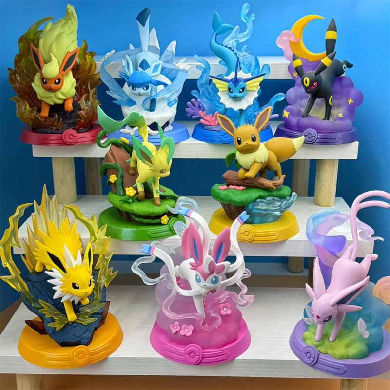 

Оригинальная фигурка Pokemon Blind Box Eevee Take An Adventure Eevee Mysterious Boxes, коллекционная модель, детский подарок-сюрприз, игрушки