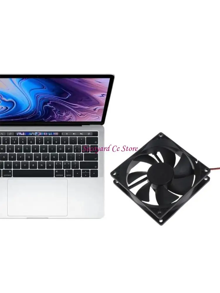 N3UC Brushless Fan 90MM Cooling Fan 9025 XH2.54 2Pin Server CPU Cooler Radiator 90x90x25mm Dual Ball Bearing 3016R