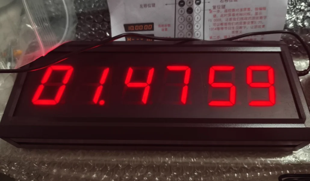 

Десять второй игровой консоли, 10-секундная бесплатная акция с таймером для одной руки, встроенный дренажный инструмент для магазина