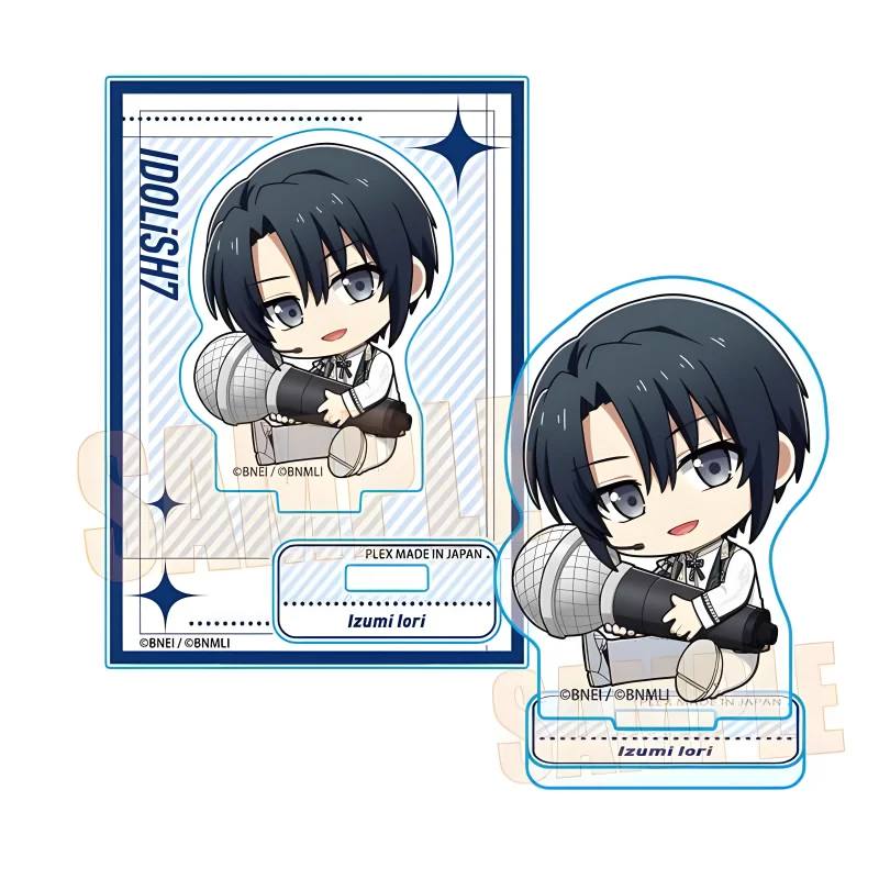 IDOLiSH7 10CM Anime Peripherals Acrylic Standee Clear Vivid Print With Base Tabletop Decoration Collectible Souvenir Keychain