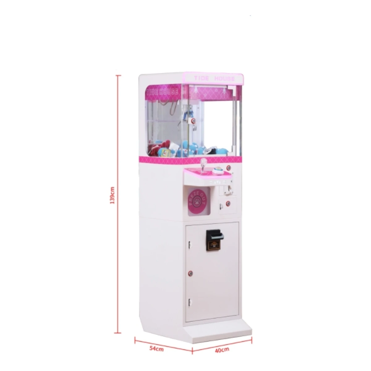 

Indoor Toy Claw Game Machine Coin Operated Gift Game Machine Mini Claw Machine MNZJ001