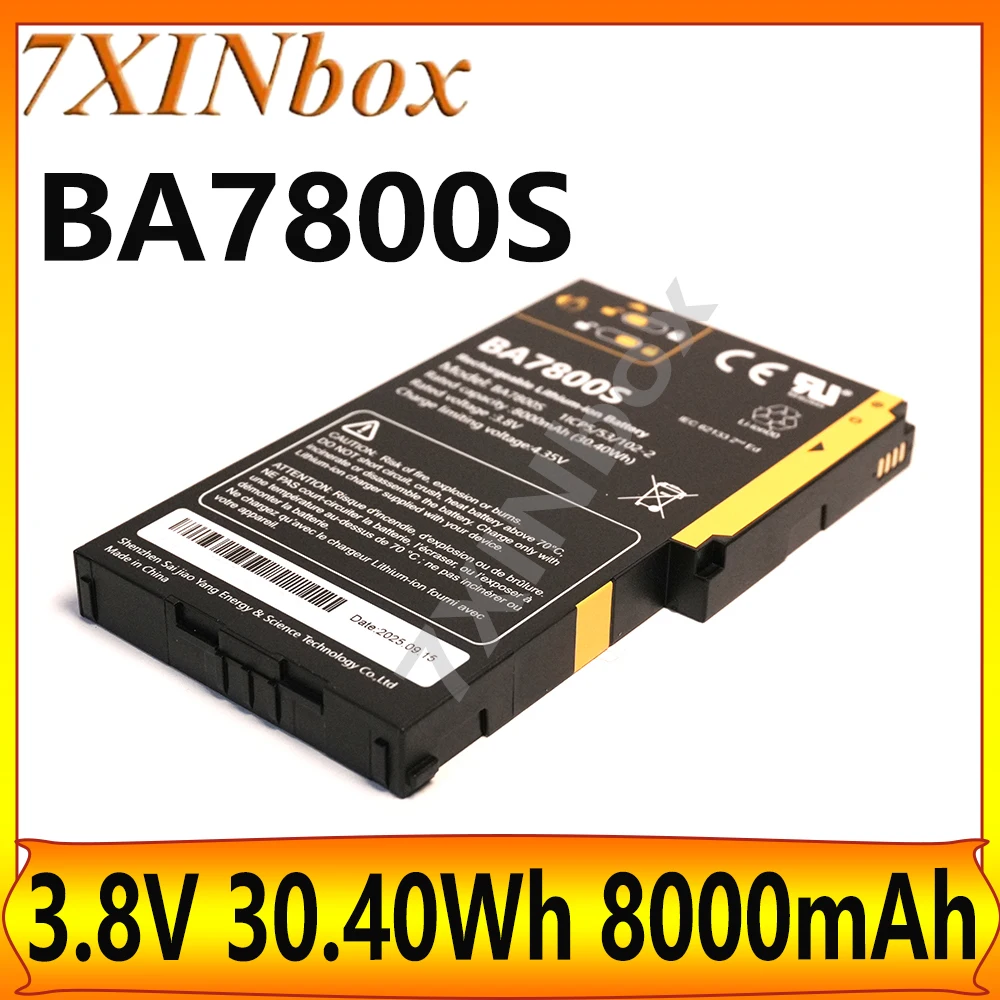 7XINbox New BA7800S BA7800 3.8V 8000mAh 30.40Wh Battery For A8 Outdoor Beidou Handheld GPS