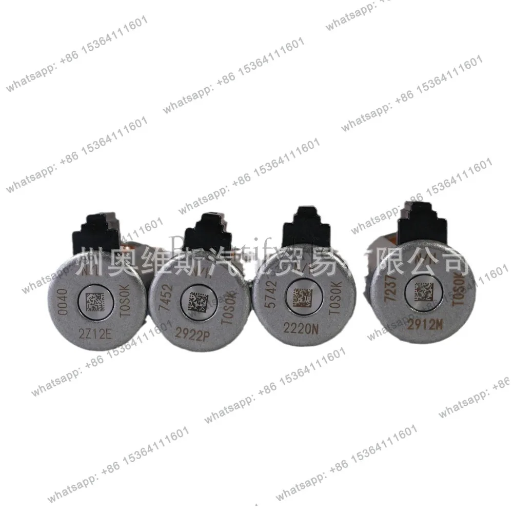 TOOL Original JF015E Solenoid Valve Kit 4 Pack For Auto Parts Automatic Transmission Transmission