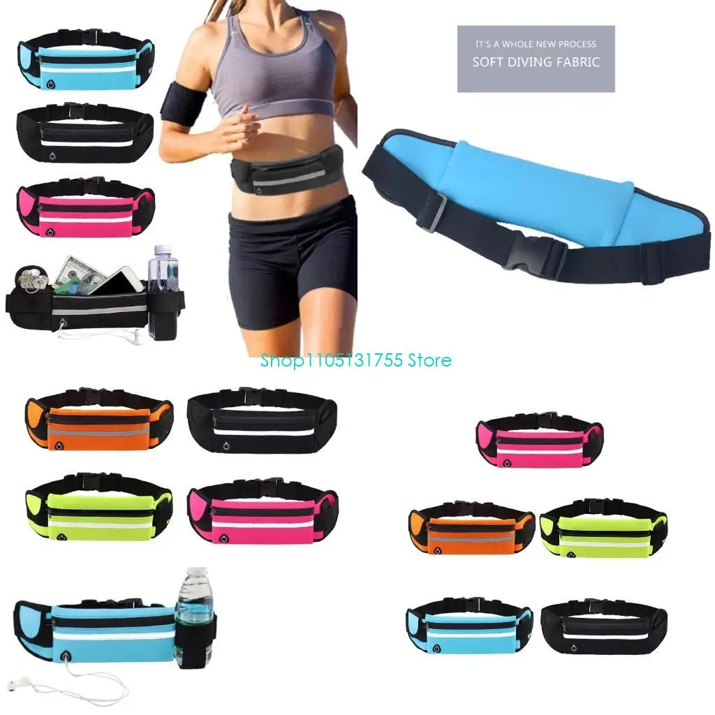 K0EF Travel Waist Pocket Jogging Portable Waterproof Cycling Bum Outdoor Pack Unisex