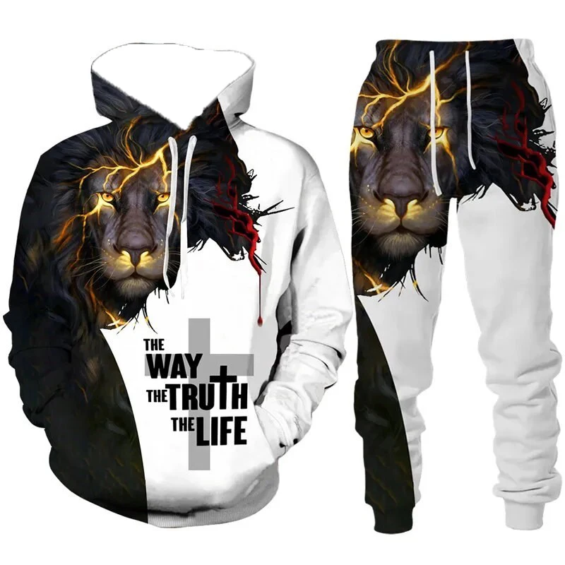 

Осенние и зимние мужские толстовки с капюшоном, спортивные костюмы, мужской костюм с капюшоном с 3D принтом, удобные и забавные праздничные комплекты, толстовки, комплект из 2 упаковок