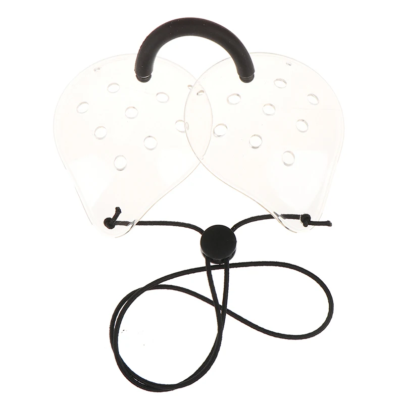 /Kuz/1Pcs Plastic Ventilated Clear Eye Shield Eye With 9 Holes After Eye Surgery
