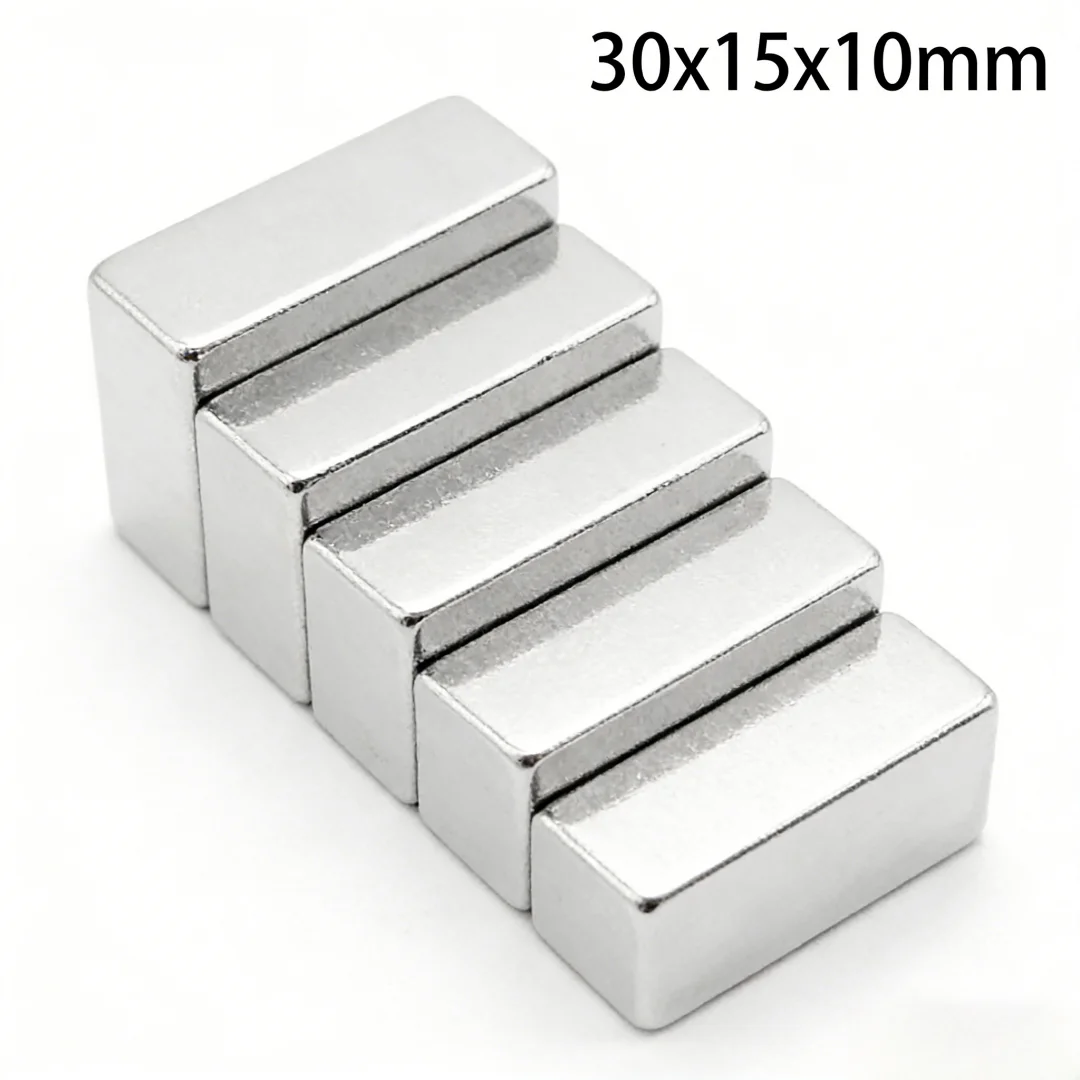 30x15x10mm Sheet Powerful Magnets 30*15*10 Strong Block Magnets For Fridge, DIY, Building, Scientific, Craft, Education 30*15*10