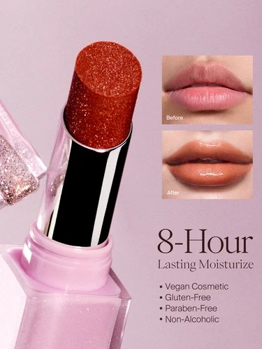 Imagen 2 del producto Glazed Rouge 2.0 Ultra Shine Hidratante de larga duración Brillo y efecto cristal y 3D blanqueamiento hidratante