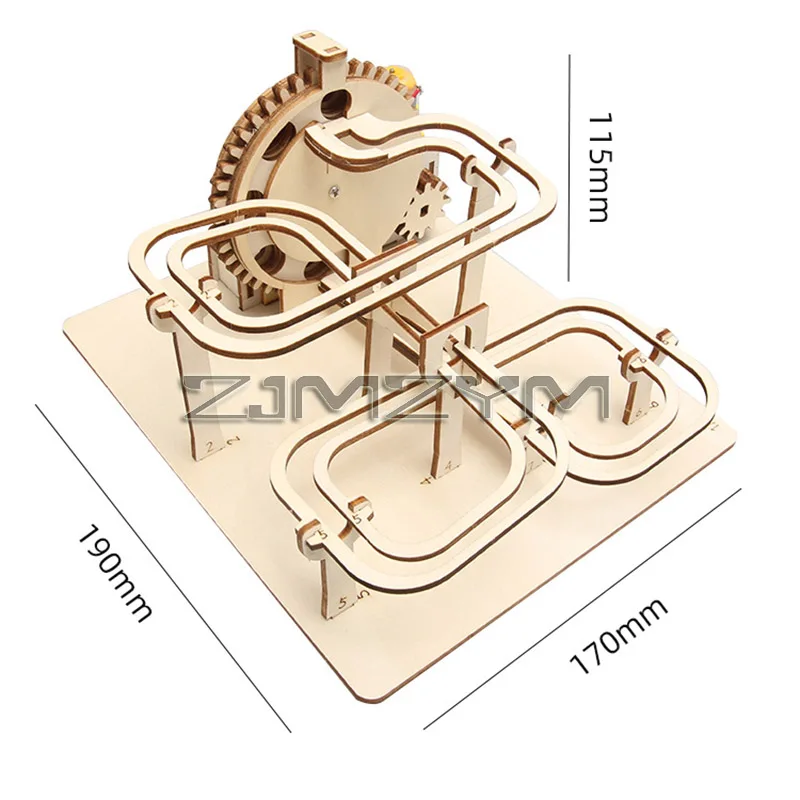 Wooden Orbital Balls Model Science Tracking Ball Technology Physics Learning Educational Production