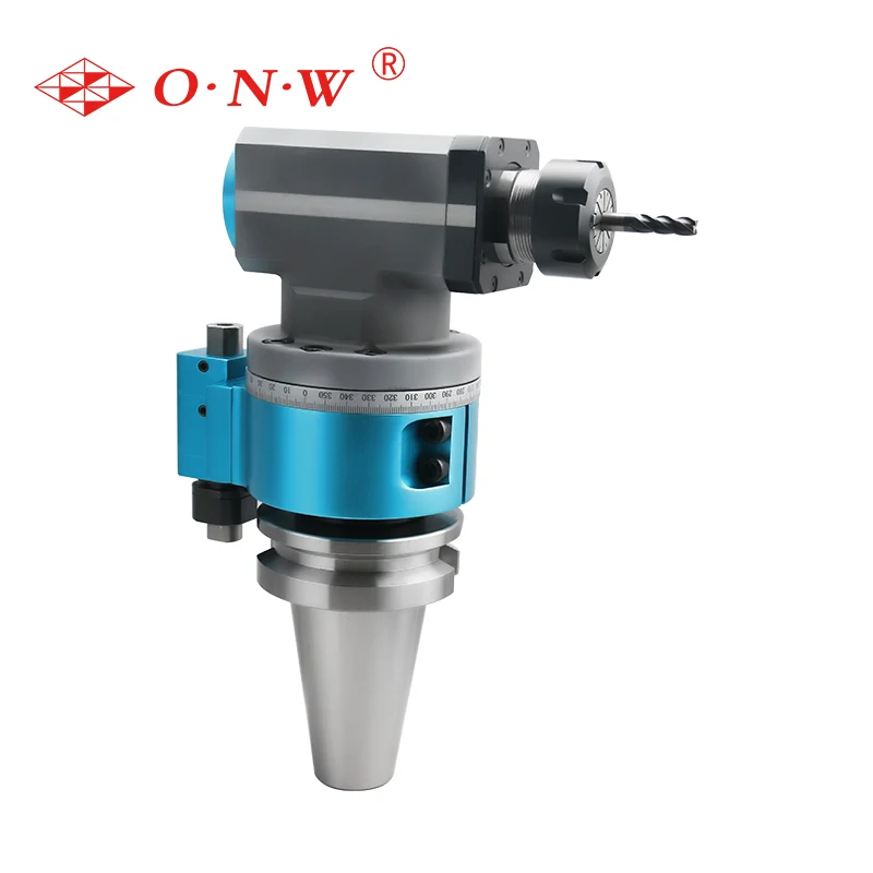 CNC Machine Tools 90 Degree BT30 BT40 BT50  Angle Head Horizontal Milling Head AG90-ER16/ER20/ER32/ER40  Right Angle Head