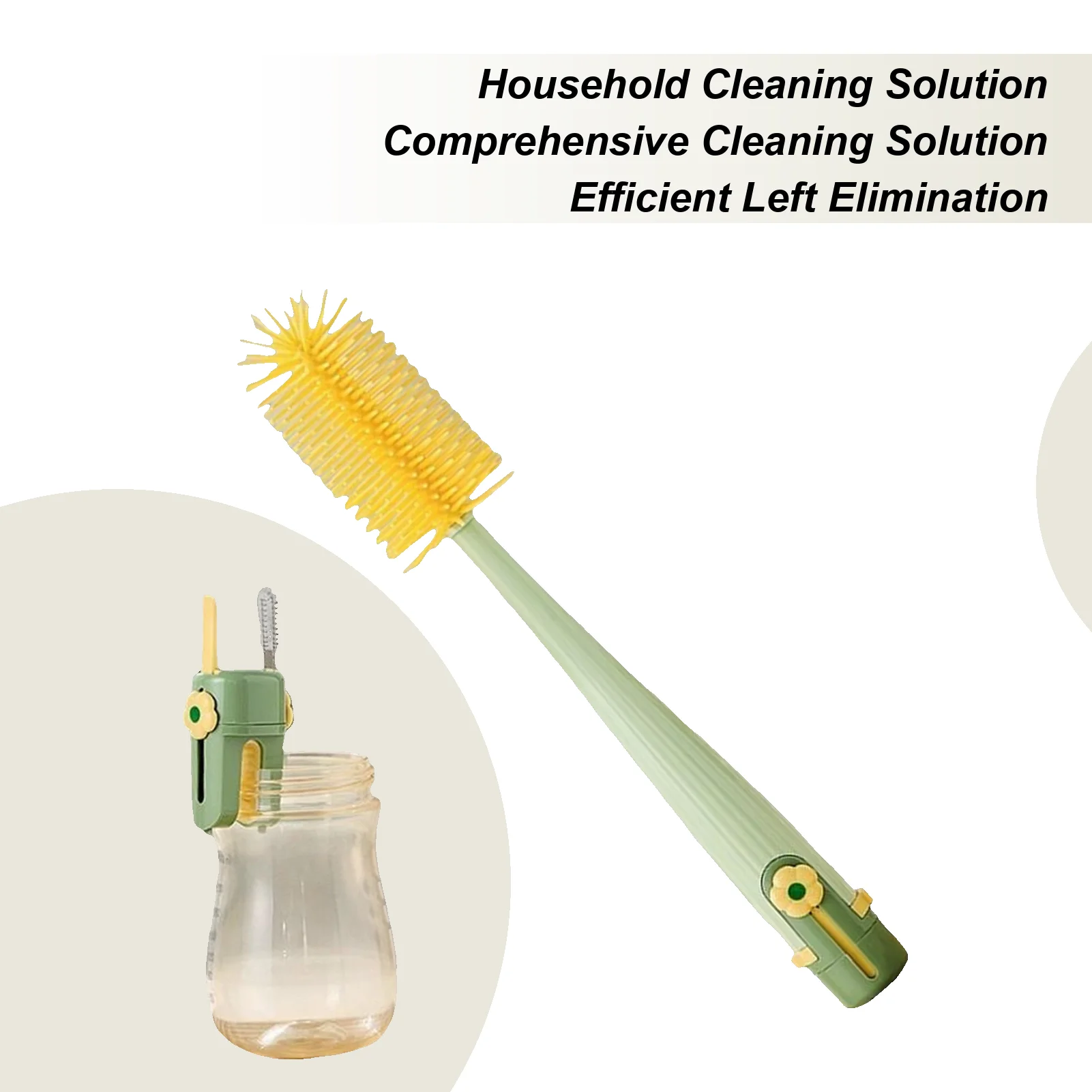 

Water Bottle Brush Detail Brush For Cup Lid Cleaning Multifunctional Home Kitchen Cups Washing Scrubber Tools For Nipple Lids