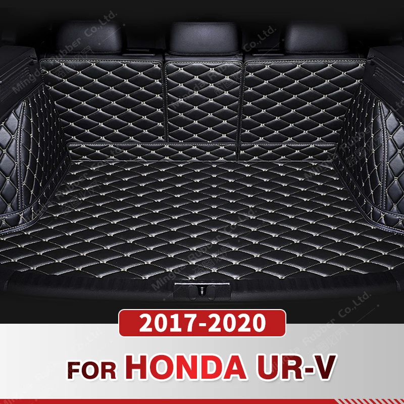 

Auto Full Coverage Trunk Mat For HONDA UR-V 2017-2020 19 18 Car Boot Cover Pad Cargo Liner Interior Protector Accessories