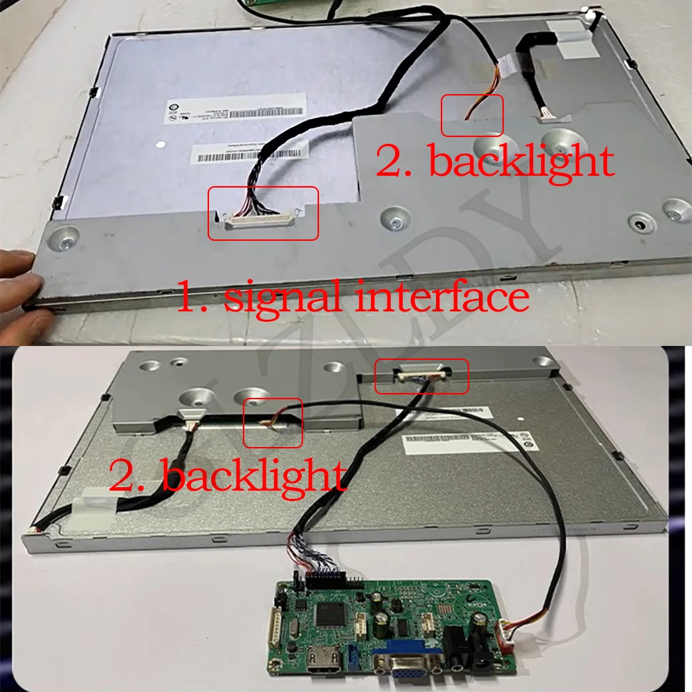 1366x768 LVDS Controller Board for AUO G156XW01 G185XW01