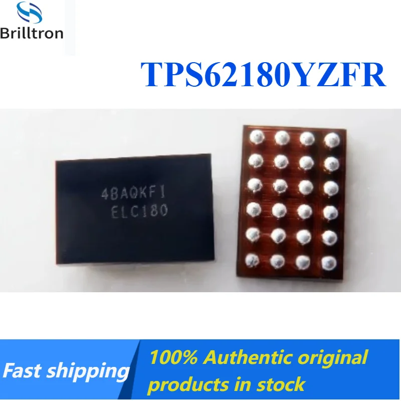 5-20PCS NEW TPS62180YZFR TPS62180 ELC180 BGA24 Brand New Original in Stock , Fast Shipping.