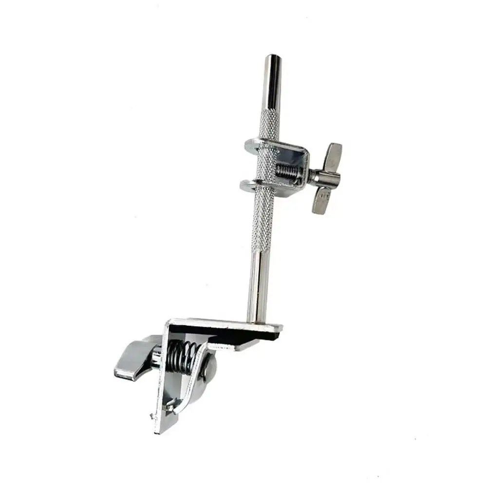 Musical Instrument Support Clip Drum Cowbell Clamp with Parallel Action Jaws Bass Jazz Drum Parts Cowbell Stand Holder Clip