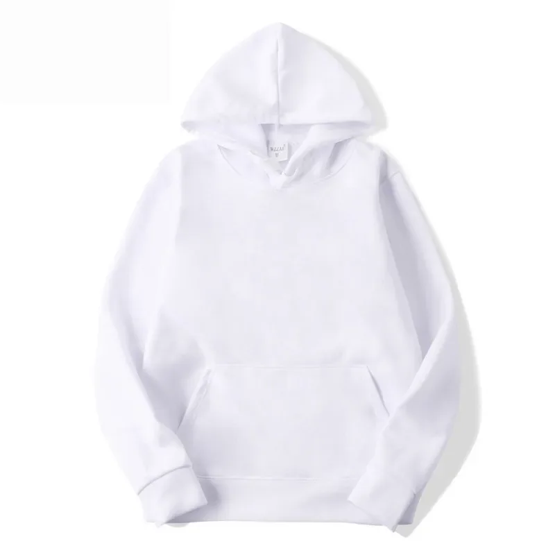 Unisex Casual Hoodie Basic Pullovers Sweatshirts Loose Top Women Solid Color Hoodies Oversize Black Sweatshirt Tops