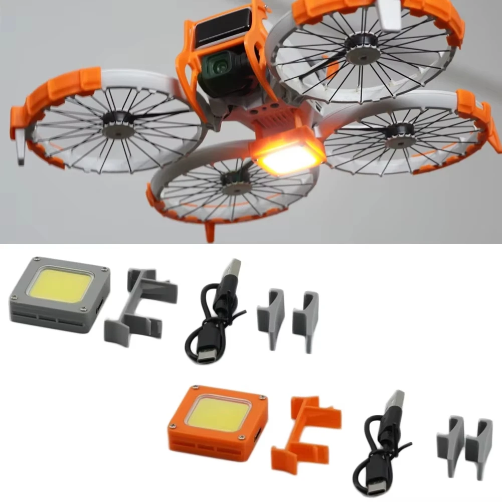 FULL-For DJI Flip Multi-Function Night Navigation Light DIY Combination Free Matching LED Flash Light Drone Signal Lamp A