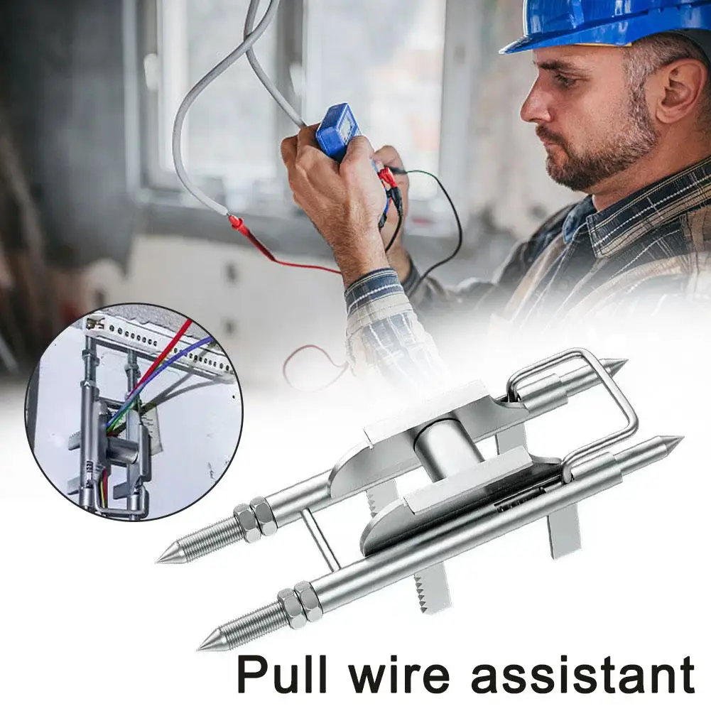 Professional Cable Pulling Aid 86 Wire Cable Box Pulling Auxiliary Device Electrician Fast Threading Tools