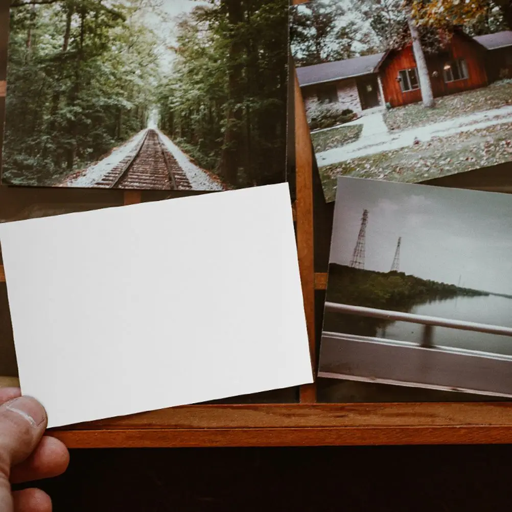 100 Pcs Photo Paper Quick Drying for Printer Picture Papers Sheets Photographic Glossy Printing