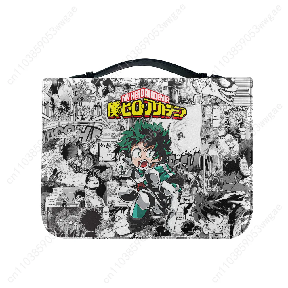 My Hero Academia Bible Bag Christian Gift Personalized Covers Bible Pack Waterproof Leather Bag High Quality Pocket Package Case