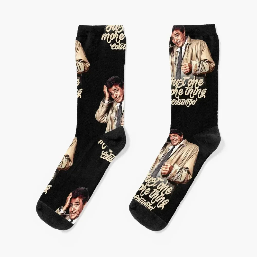 

Columbo - Peter Falk Socks new year Christmas custom halloween Socks Men's Women's