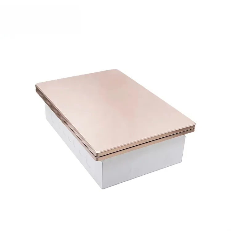 10 Way Circuit Breaker Box Metal Back Electrical Enclosure Distribution Box For Household
