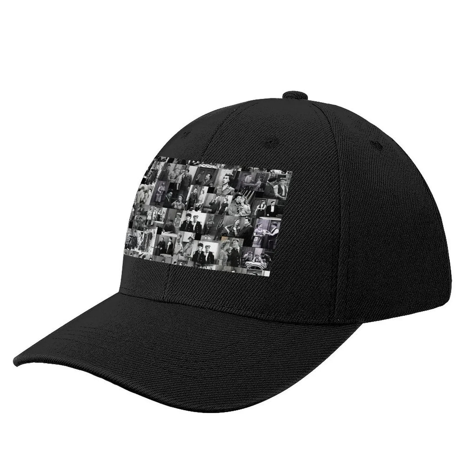 The Honeymooners - Black and White Baseball Cap Luxury Man Hat Designer Hat Women's Beach Men's