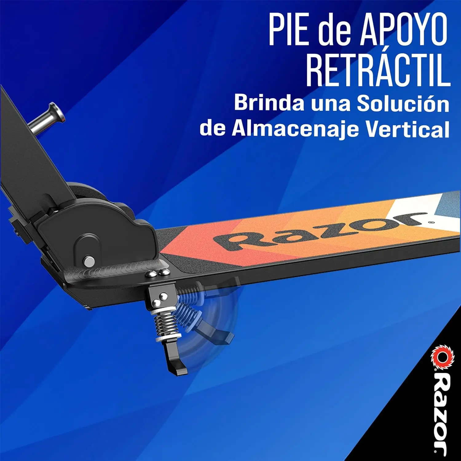 Lux Kick Scooter for Kids Ages 8+ - 8" Urethane Wheels, Anodized Finish Featuring Bold Colors and Graphics, for Riders up to 220