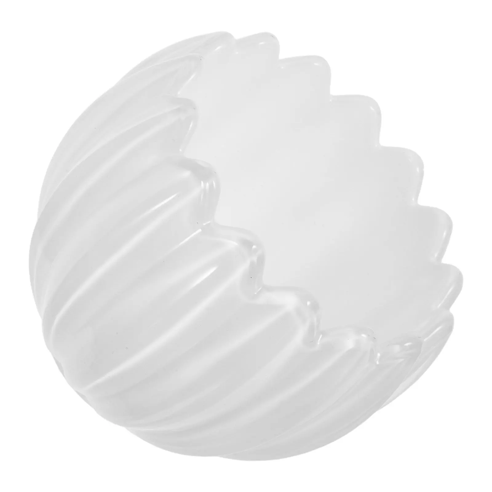 Tulip Glass Lamp Shade Replacement Mini Flower Shaped Opal White Glass Shade for Table Lamp Bedside Wall Ceiling Pendant