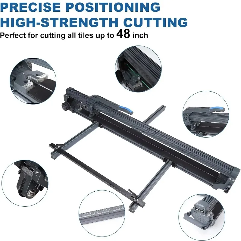 1200mm High-Precision Tabletop Ceramic Tile Cutting Machine Push-Pull Blade Tile Cutter