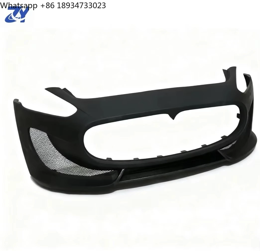Suitable for Maserati GT GC GTS Modified DMC Front bar Semi-carbon Fiber Front Face Front Bumper Large Enclosure