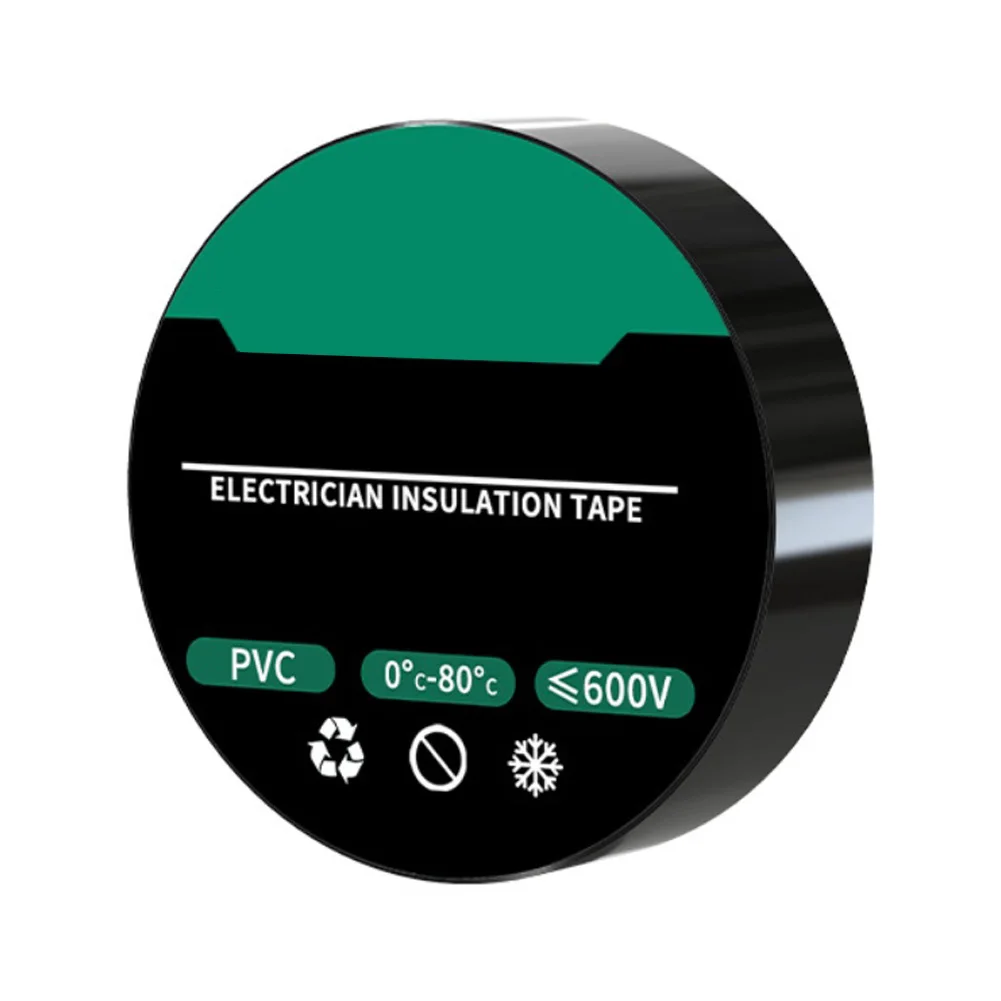 Flame Retardant Electrical Tape Home Office Storage Wire Marking Electrical Tape PVC Material Slows Fire Spread