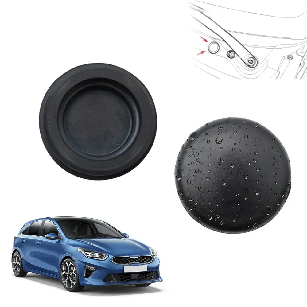 

2X Car Wiper Front Wiper Arm Nut Cover Cap Bolt Accessories for Kia Ceed ED Optima Picanto SA Rio JB Sorento Soul Carens Cerato