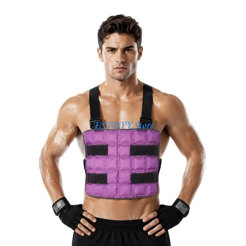 G6DE Adjustable Cooling Vest for Outdoor Motorcycle and Running, Soak and Freeze Wearable Ice Vest for Hot Weather Work