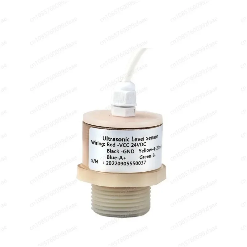 Compact ultrasonic level sensor, high sensitivity, corrosion resistance