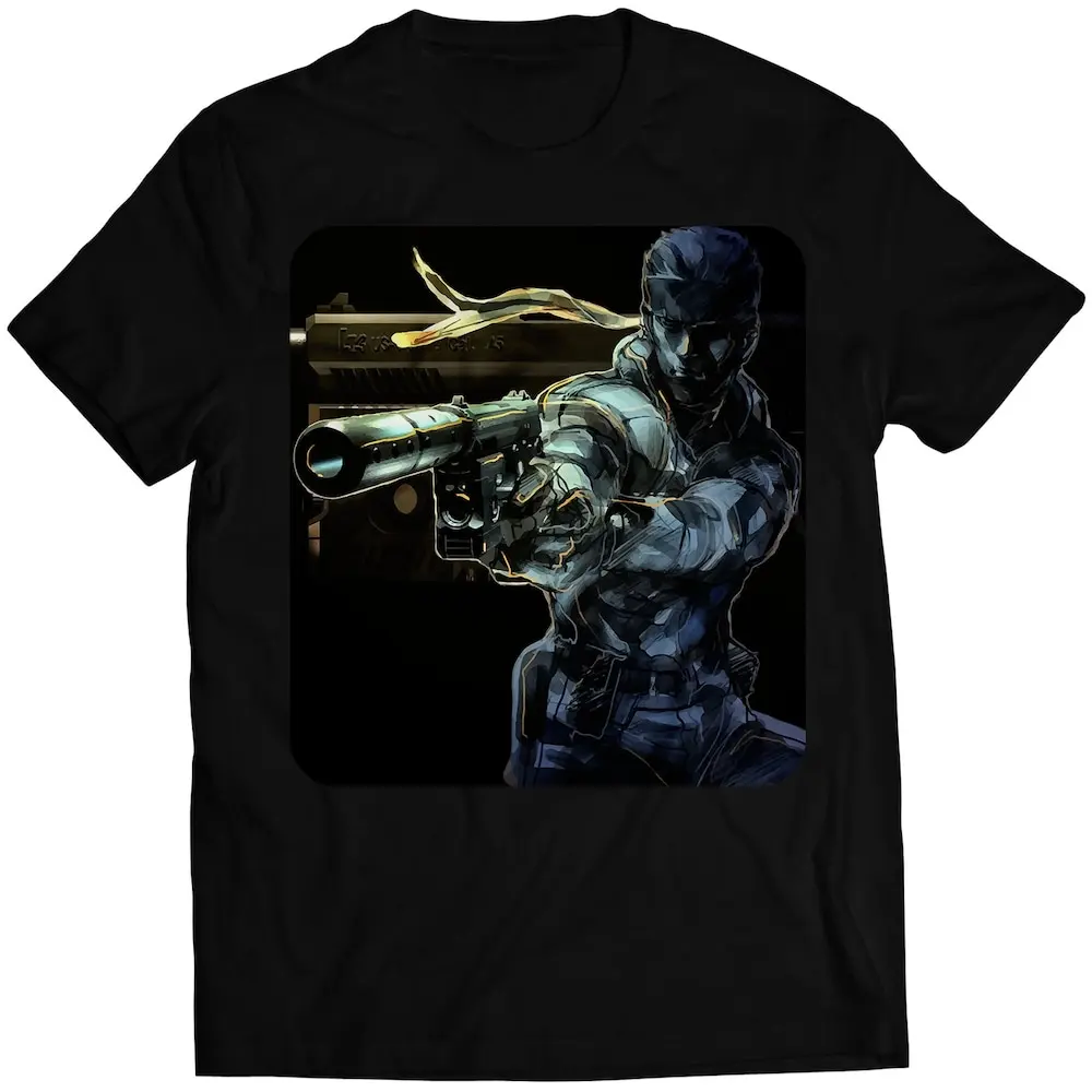 Mgs Snake Socom Pewpew Premium T Shirt Vector