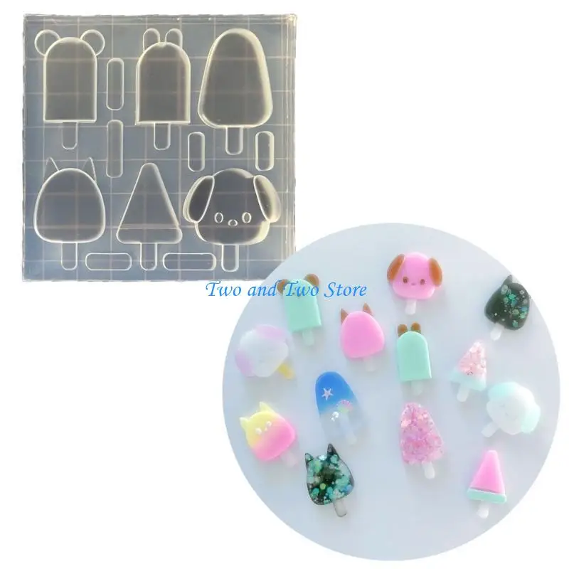 

HX6F Silicone Cookie Molds for Home Baking Enthusiasts Epoxy Cookie Moulds
