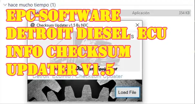 AutoEPC Detroit Diesel  Ecu Info Checksum Updater V1.5