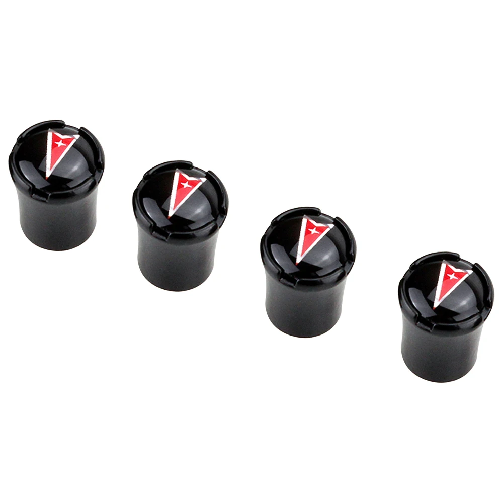 For Pontiac New Car-styling Wheel Tyre Tire Valve Stem Caps Rim Sticker For Pontiac Vibe Grand Wave Montana Grand Prix Firebird